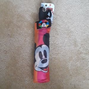 Mickey Mouse Rainbow Umbrella BNWT🌂☂️☔